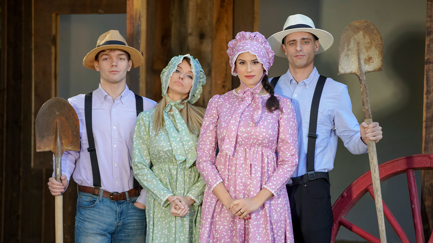 Swappin Amish Pristine Edge And Penny Barber Leather Coat Porn Helluva Boss Verosika Porn