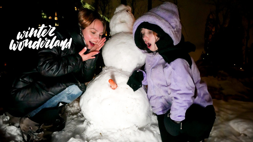 Winter Wonderland With Violet Akina Models Violet Joly Akina Asmus Porn Cmnm