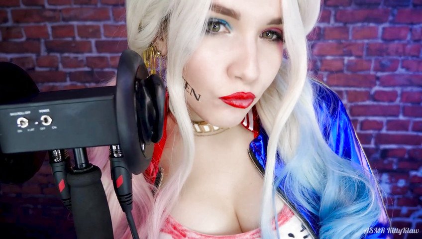 Keymoonasian Kitty Klaw Asmr Oppenheimer Sex Scene Harley Quinn Licking Mouth Sounds Lyna Perez Porn