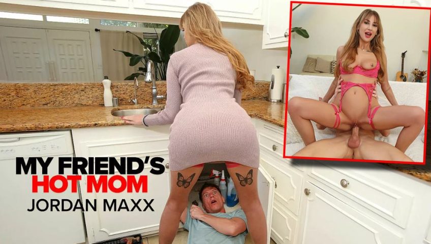 [myfriendshotmom] – Sexy Milf Jordan Maxx Checks Her Son’s Friend’s Tool To See How Well